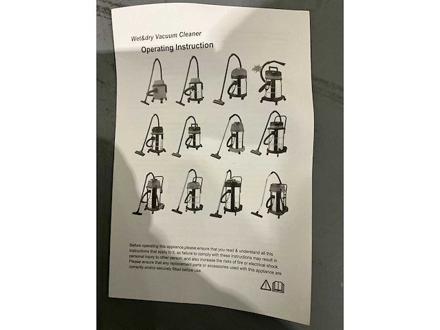 Umt - 2026 - 80 liter - nat / droog industriële stofzuiger - afbeelding 6 van  7