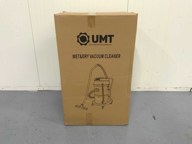 Umt - 80l 3000watt - industriële stofzuiger nat/droog - 3 motoren a 1000w - per motor aan te zetten - afbeelding 7 van  16