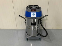 Umt - 80l 3000watt - industriële stofzuiger nat/droog - 3 motoren a 1000w - per motor aan te zetten - afbeelding 5 van  7