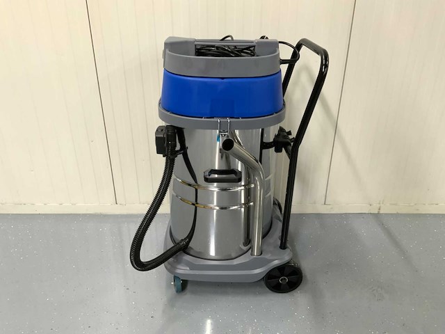 Umt - 80l 3000watt - industriële stofzuiger nat/droog - 3 motoren a 1000w per motor aan te zetten - afbeelding 16 van  16