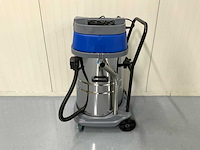 Umt - 80l 3000watt - industriële stofzuiger nat/droog - 3 motoren a 1000w per motor aan te zetten - afbeelding 10 van  10