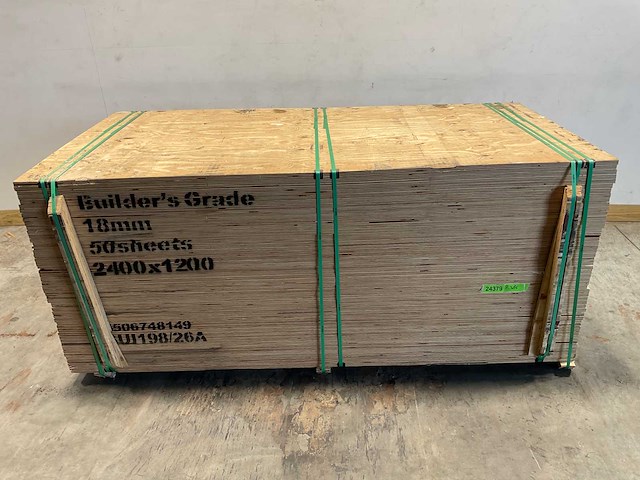 Underlayment plaat - 2400x1200x18 mm (25x) - afbeelding 2 van  7