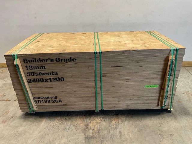 Underlayment plaat - 2400x1200x18 mm (25x) - afbeelding 2 van  9