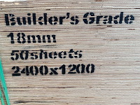 Underlayment plaat - 2400x1200x18 mm (50x) - afbeelding 2 van  7