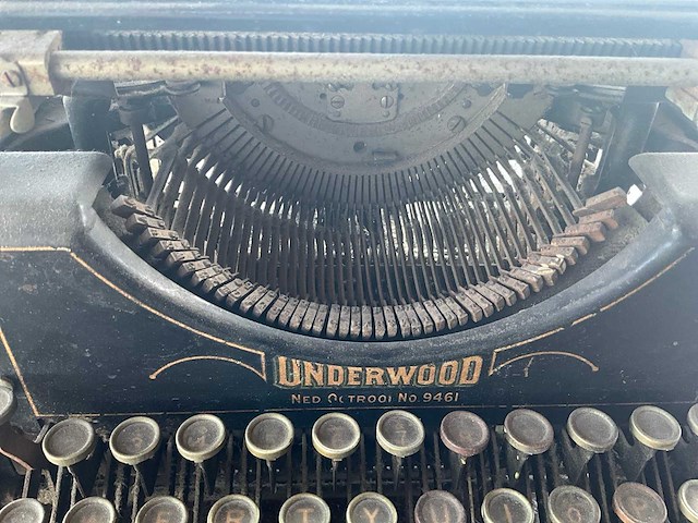 Underwood type machine - afbeelding 5 van  8