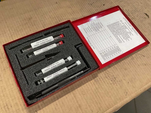 Unf insert thread repair kit - afbeelding 1 van  3