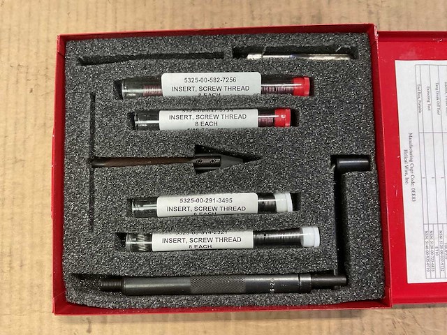 Unf insert thread repair kit - afbeelding 2 van  3