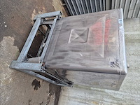 Unformtechnik hausach 1000l rvs opslagtank - afbeelding 2 van  8