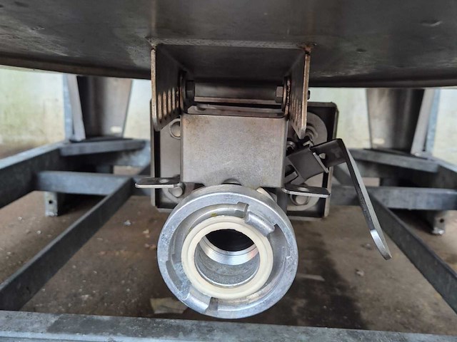 Unformtechnik hausach 1000l rvs opslagtank - afbeelding 7 van  8