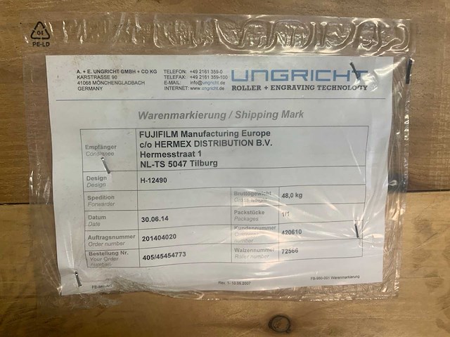 Ungricht em001 p1t rollenwals - afbeelding 5 van  6