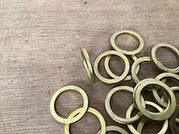 Uni messing scharnierring 20mm (2530x) - afbeelding 1 van  1