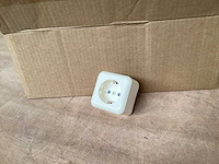 Uni wandcontactdoos opbouw (36x) - afbeelding 1 van  3