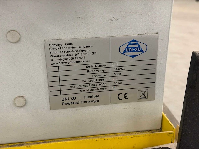Uni-xu - 2014 - 234 - aangedreven flexibele rollenbaan - afbeelding 9 van  11