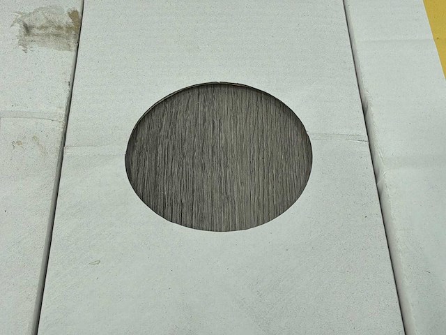 Uniclic - wit elementa cork oak - pvc vloer 35 m2 - afbeelding 1 van  1