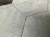 Unicom starker icon dove grey 21x18,2 esagono tegel 1,38m2 - afbeelding 3 van  4