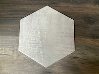 Unicom starker icon dove grey 21x18,2 esagono tegel 1,38m2 - afbeelding 4 van  4