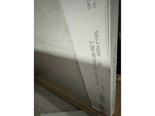 Unicom starker oxid titanium vloertegel 60x120cm 5,76m2 - afbeelding 2 van  5