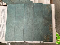 Unicom wandtegel oxid emerald 7,4x30 3,5m2 - afbeelding 5 van  6