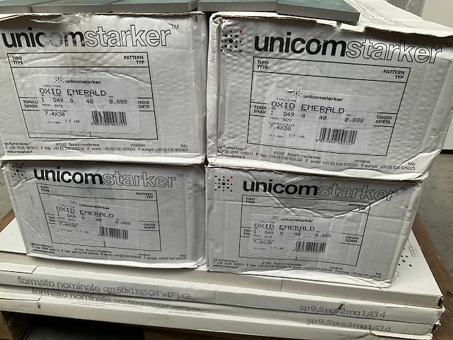 Unicom wandtegel oxid emerald 7,4x30 3,5m2 - afbeelding 6 van  6