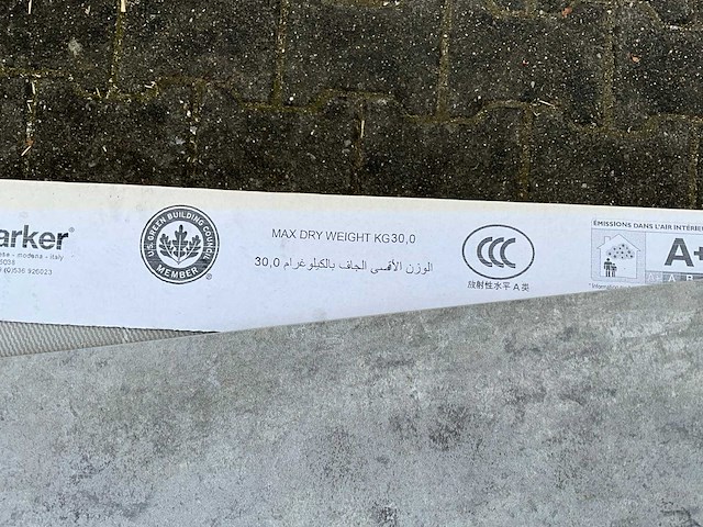 Unicomstarker - debris cinder - vloertegel 80 x 80 cm - 9m2 - afbeelding 5 van  5