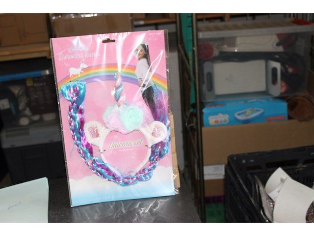 Unicorn speelset op kaart 1x in ds 11 - afbeelding 1 van  5