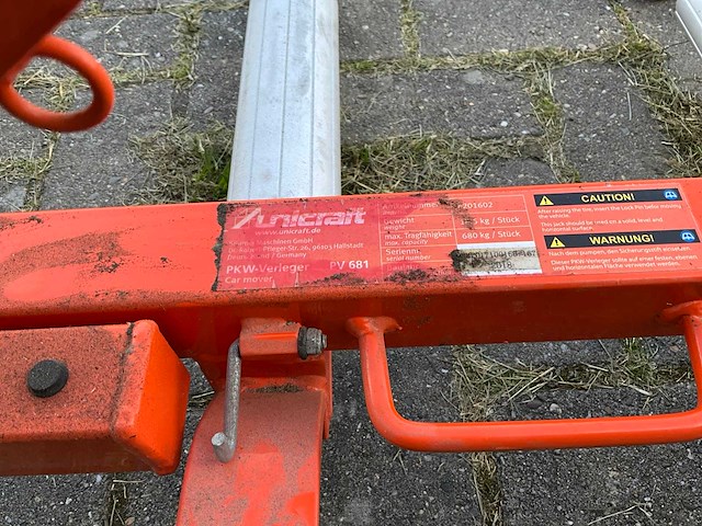 Unicraft pkw-verleger pv681 auto movers - afbeelding 3 van  11