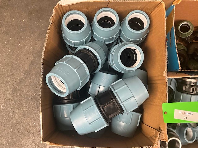 Unidelta 75 x 75 mm pp koppeling (12x) - afbeelding 5 van  7