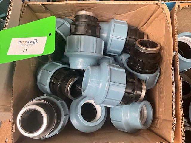 Unidelta 75 x 75 mm pp koppeling (12x) - afbeelding 7 van  7