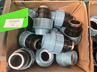 Unidelta 75 x 75 mm pp koppeling (12x) - afbeelding 7 van  7