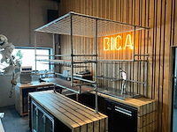 Unieke handgemaakte houten bar - afbeelding 3 van  15