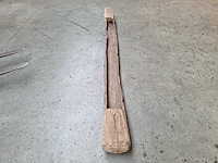 Unieke oude houten trog 320 cm - afbeelding 3 van  3