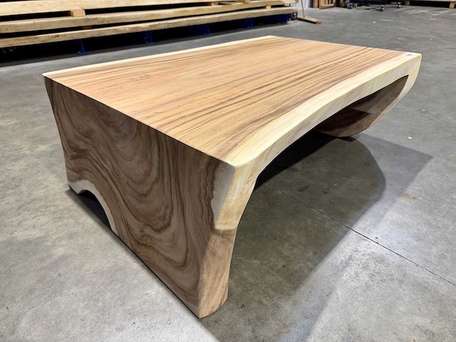 Unieke suar waterval salontafel. - afbeelding 2 van  4