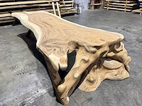 Unieke suar waterval tafel 380 cm - afbeelding 2 van  5