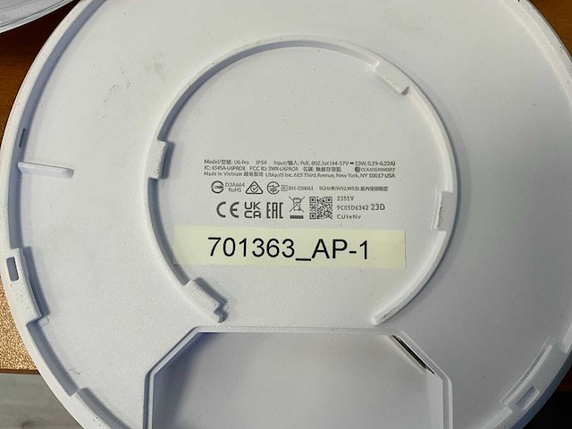 Unifi u6-pro/ uap-ac-pro wifi access point (3x) - afbeelding 4 van  7