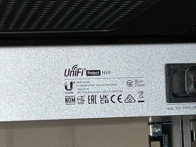 Unifi unvr netwerk video recorder - afbeelding 3 van  3