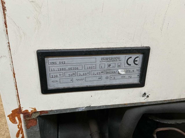 Unifrigor vns 042 vriezer - afbeelding 3 van  8