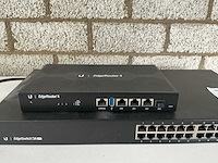 Unify edgerouter 4 / edgeswitch 24 lite router & switch - afbeelding 2 van  4