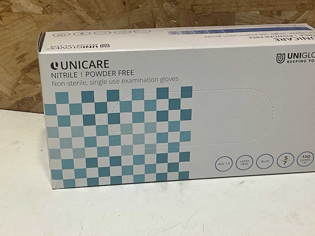 Unigloves nitrile handschoenen (1000x) - afbeelding 2 van  4