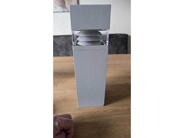 Unilamp - charisma 2 led wandlamp - ul-7565-901-sl - - afbeelding 2 van  6