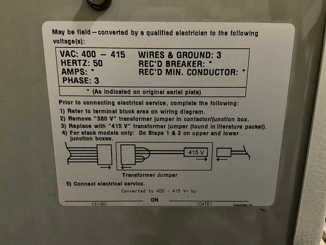 Unimac industrieel wasdroger - afbeelding 5 van  5