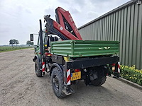 Unimog - 1400 - fassi f95 kraan- vrachtwagen - afbeelding 3 van  11