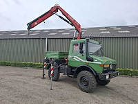 Unimog - 1400 - fassi f95 kraan- vrachtwagen - afbeelding 4 van  11