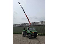 Unimog - 1400 - fassi f95 kraan- vrachtwagen - afbeelding 8 van  11