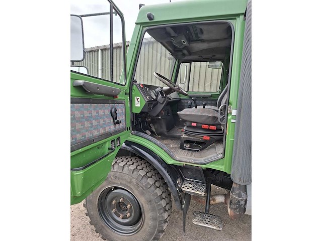 Unimog - 1400 - fassi f95 kraan- vrachtwagen - afbeelding 11 van  11
