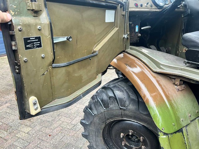 Unimog - 416 cabrio 4x4 4wd - bedrijfswagen - afbeelding 9 van  22