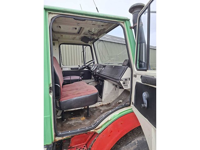 Unimog - u1000 ruthmann 4x2 - 424 - vrachtwagen - afbeelding 2 van  14
