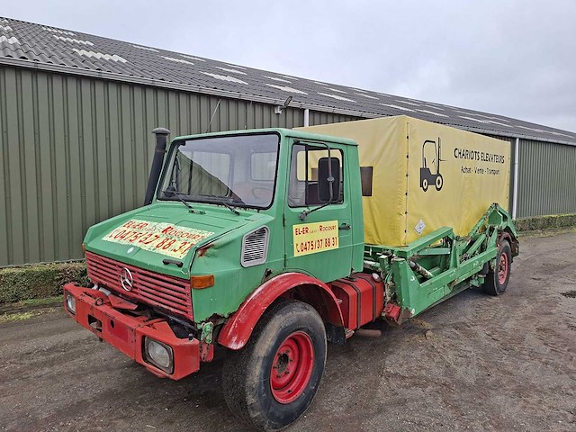 Unimog - u1000 ruthmann 4x2 - 424 - vrachtwagen - afbeelding 7 van  14
