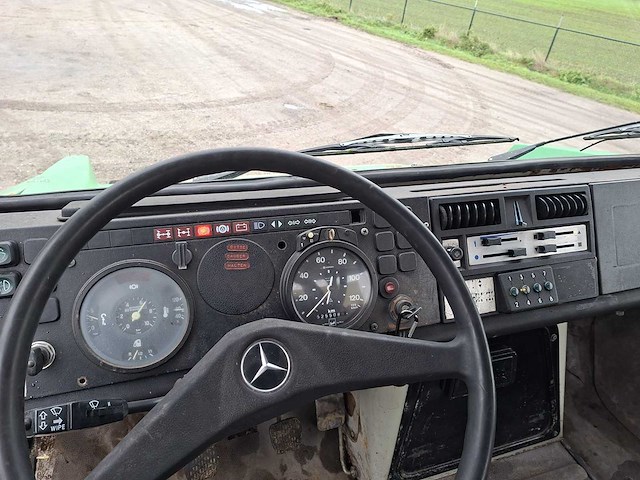 Unimog - u1000 ruthmann 4x2 - 424 - vrachtwagen - afbeelding 10 van  14