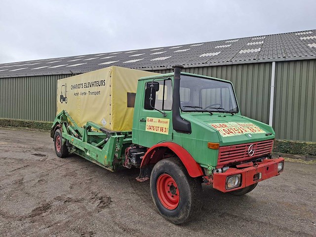 Unimog - u1000 ruthmann 4x2 - 424 - vrachtwagen - afbeelding 6 van  14
