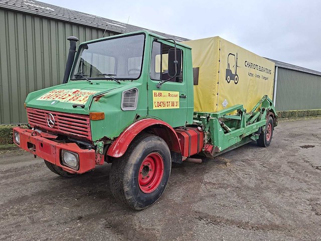 Unimog - u1000 ruthmann 4x2 - 424 - vrachtwagen - afbeelding 1 van  14